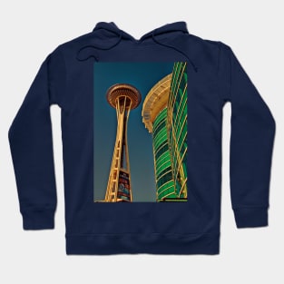 USA. Seattle. Space Needle. Hoodie